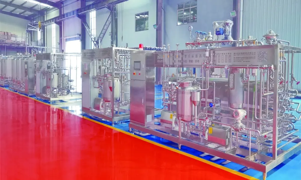 Quomodo UHT Lac Productio Linea Laboris?