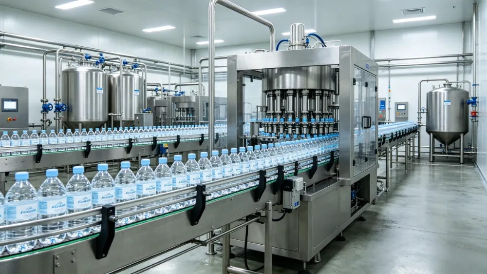 Bottled aqua Productio Line: X factores ante Tractatus